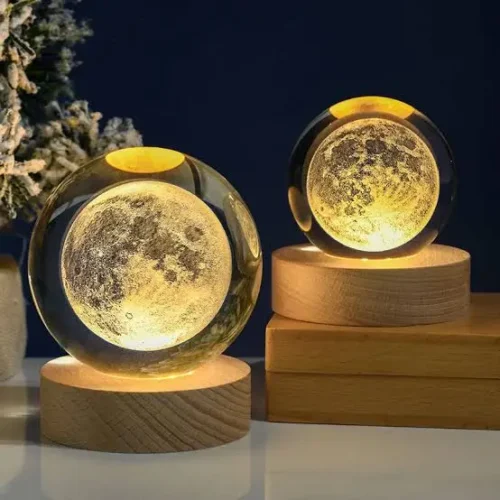 Crystal Galaxy Moon Ball Crystal Galaxy Moon Ball